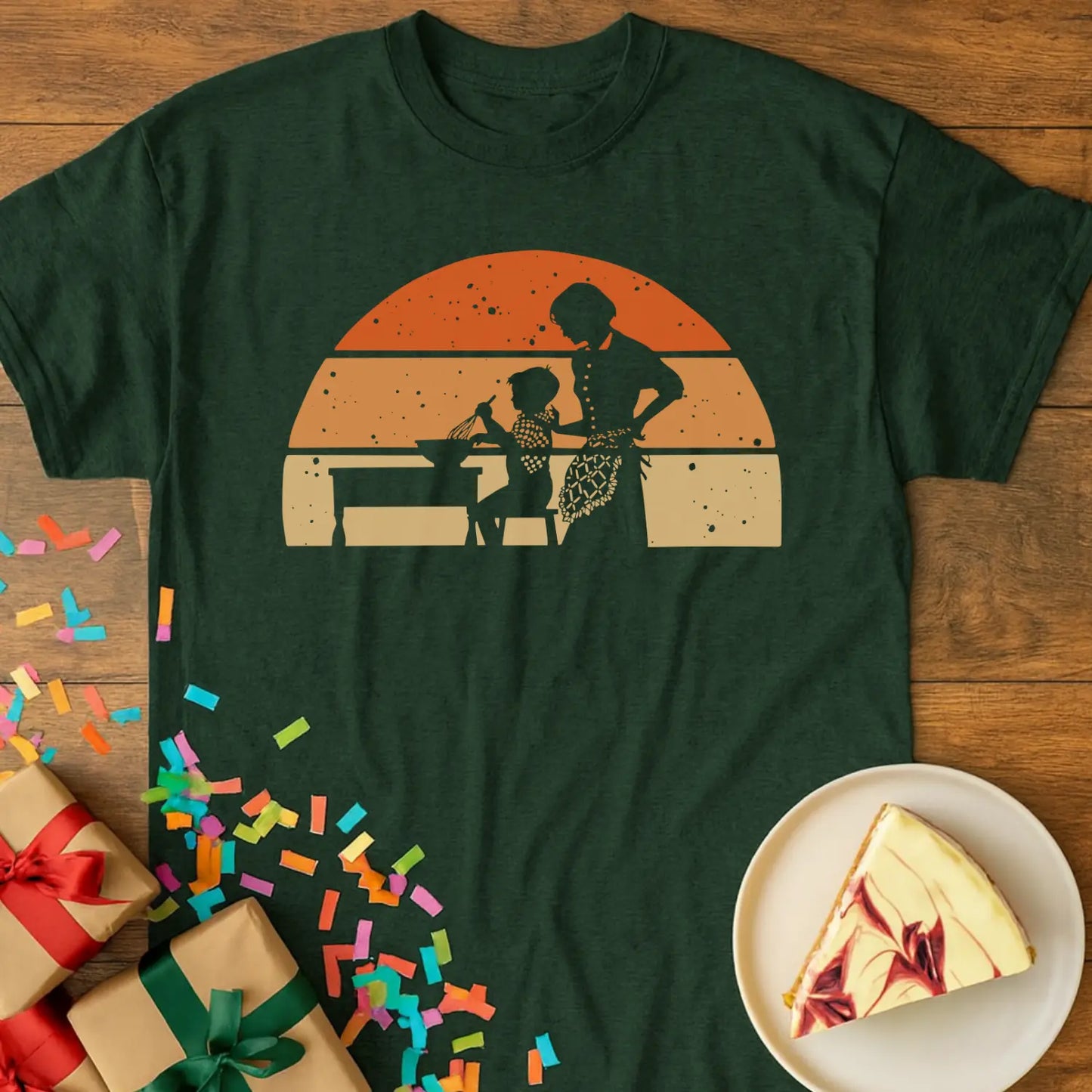 Sunset Baking Grandma T-Shirt