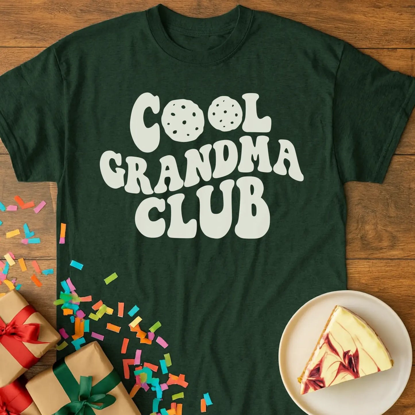 Cool Cookie Grandma Club T-Shirt