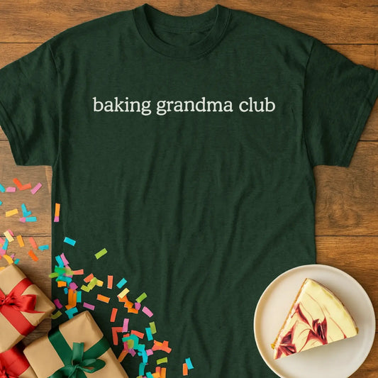 Baking Grandma Club T-Shirt