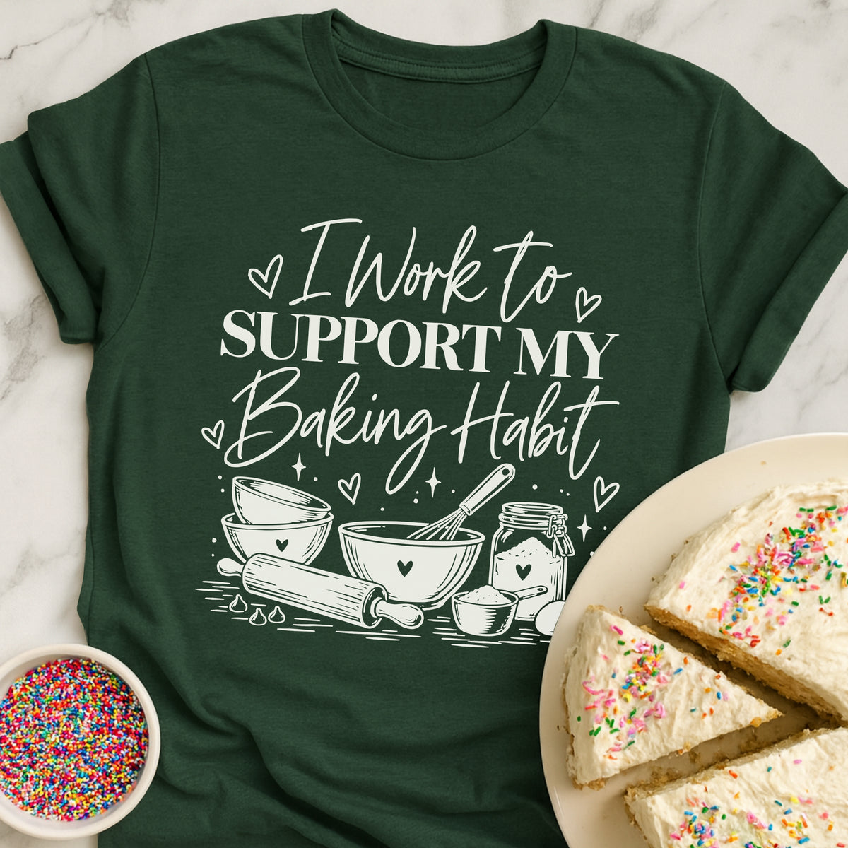 Support Baking Habit T-Shirt