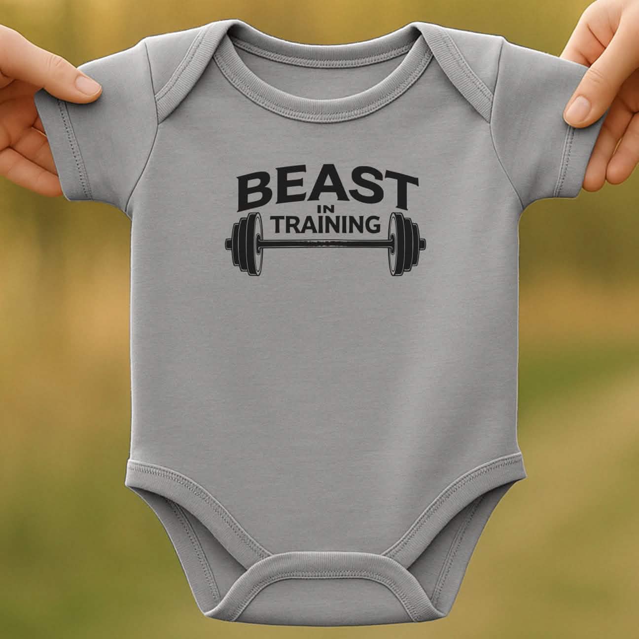Beast Training Baby Bodysuit