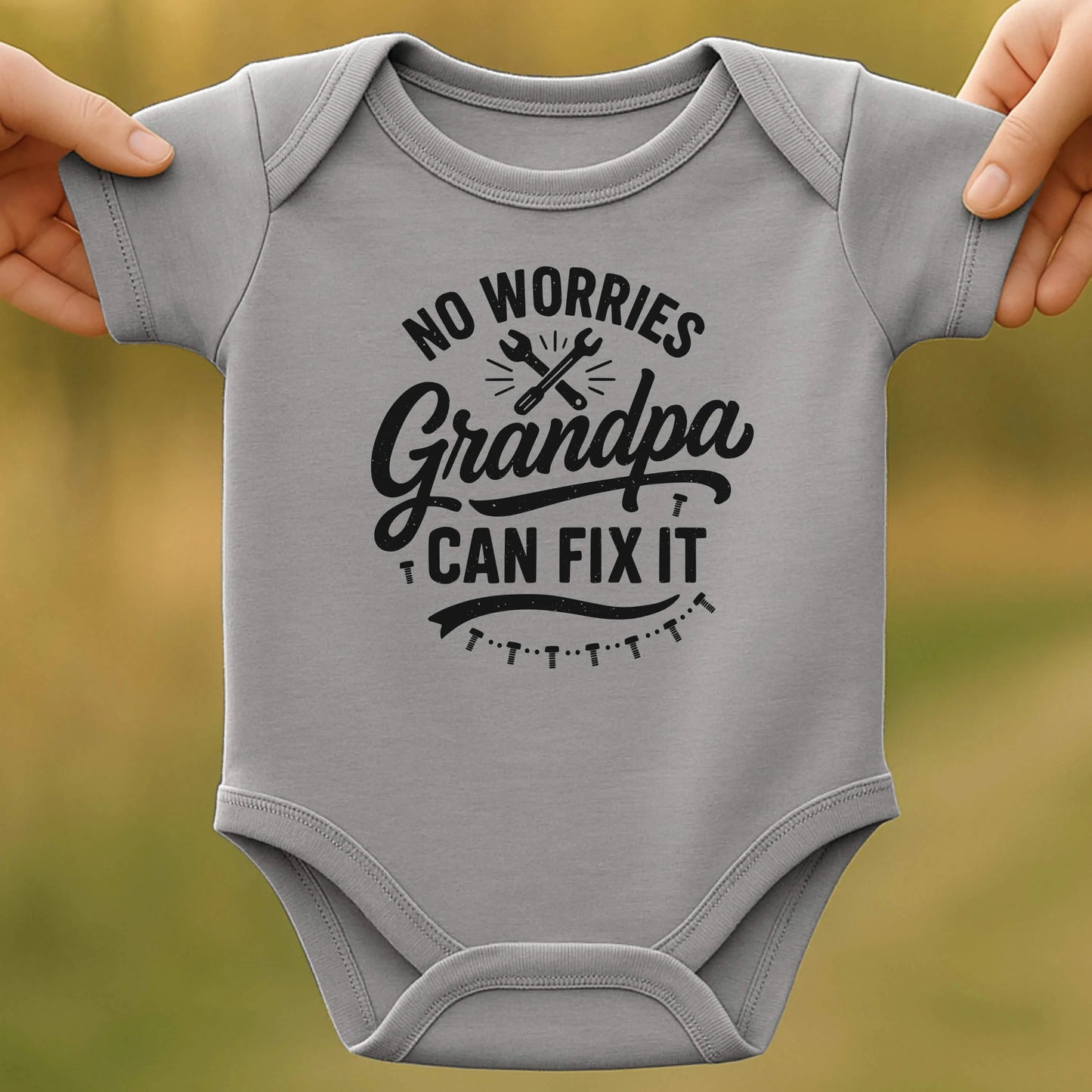 No Worries Baby Bodysuit