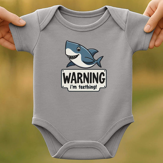 Shark Bite Baby Bodysuit