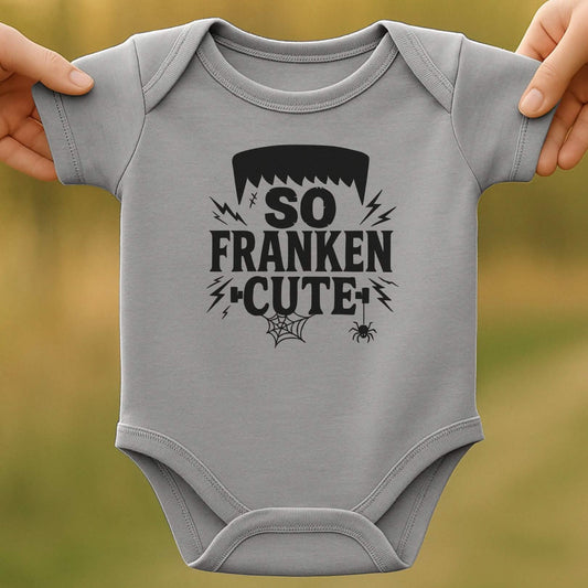 Franken Cute Baby Halloween Bodysuit