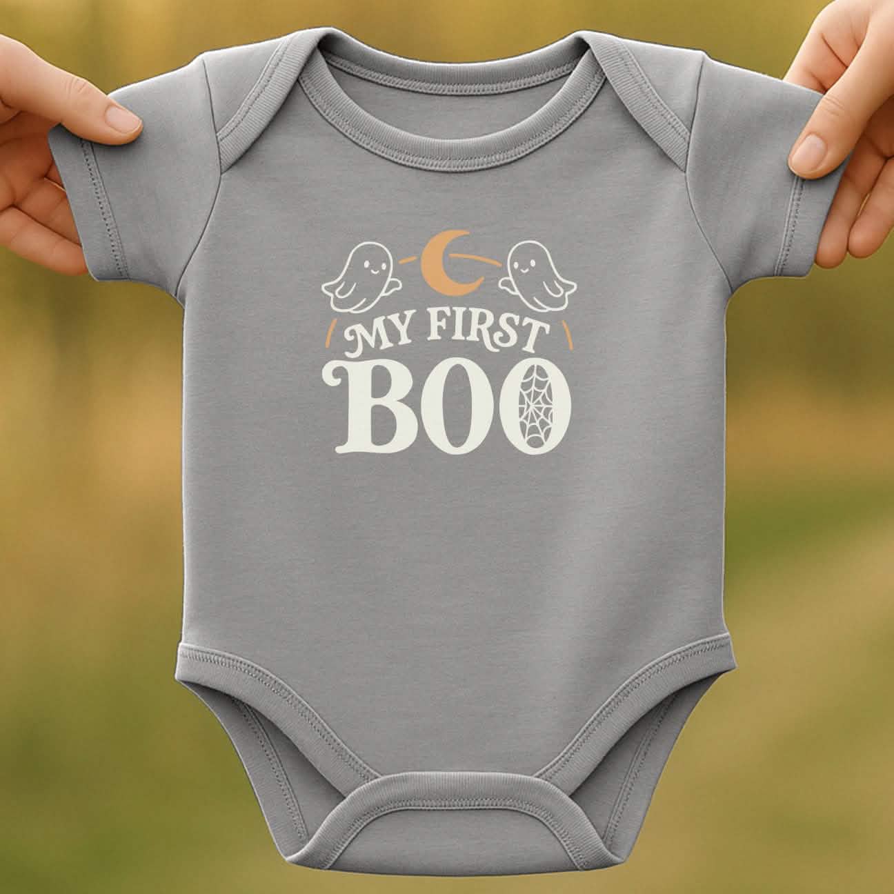 First Boo Baby Halloween Bodysuit