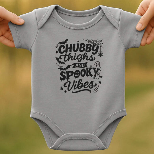 Chubby Thighs Baby Halloween Bodysuit