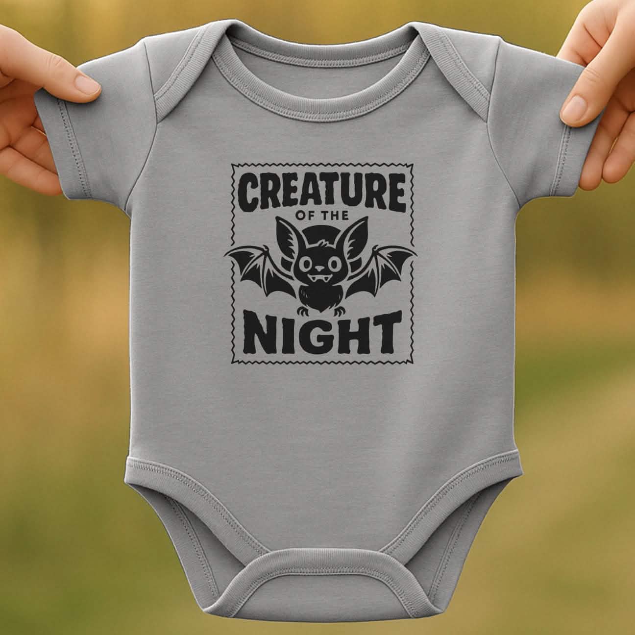 Night Creature Baby Halloween Bodysuit