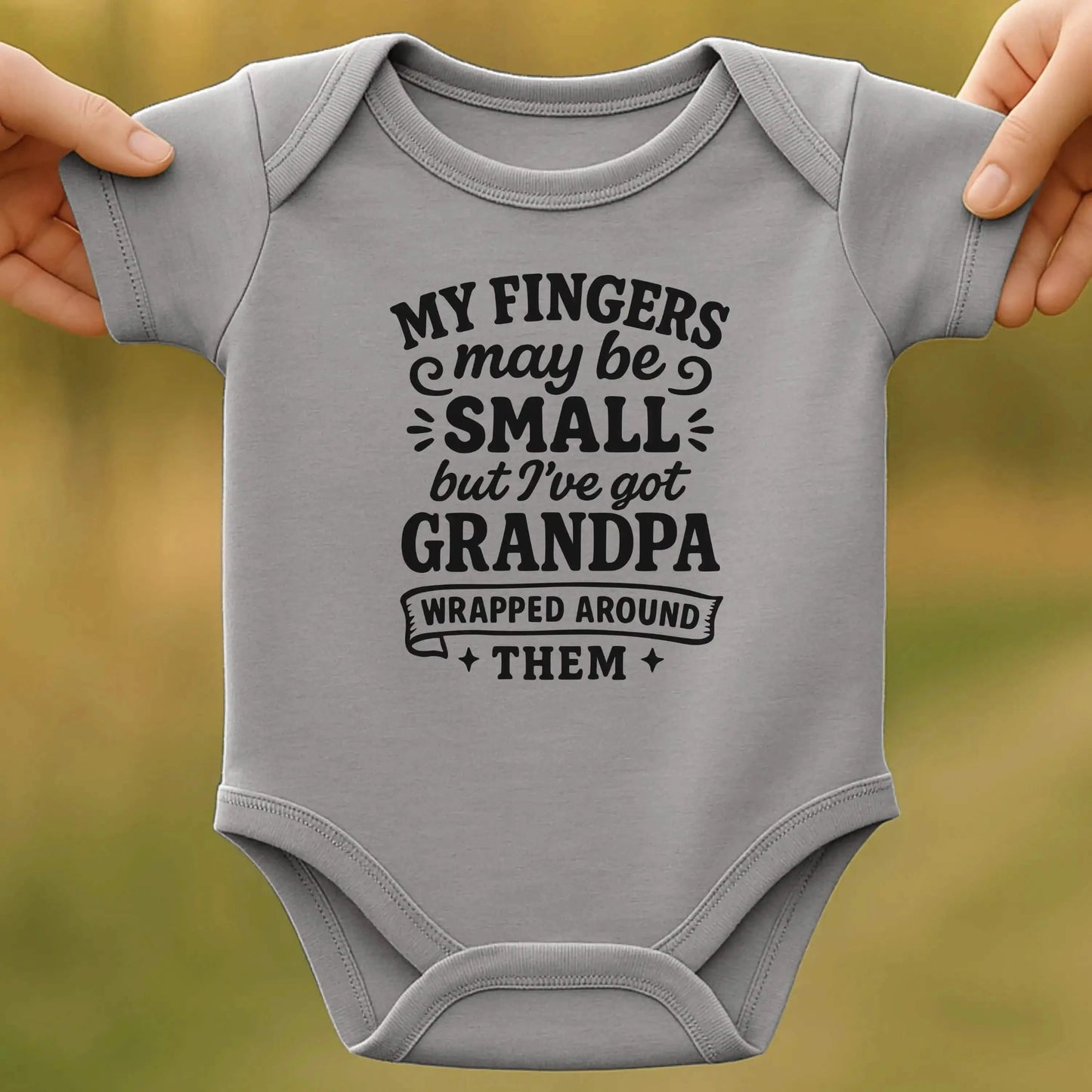 Wrapped Baby Bodysuit