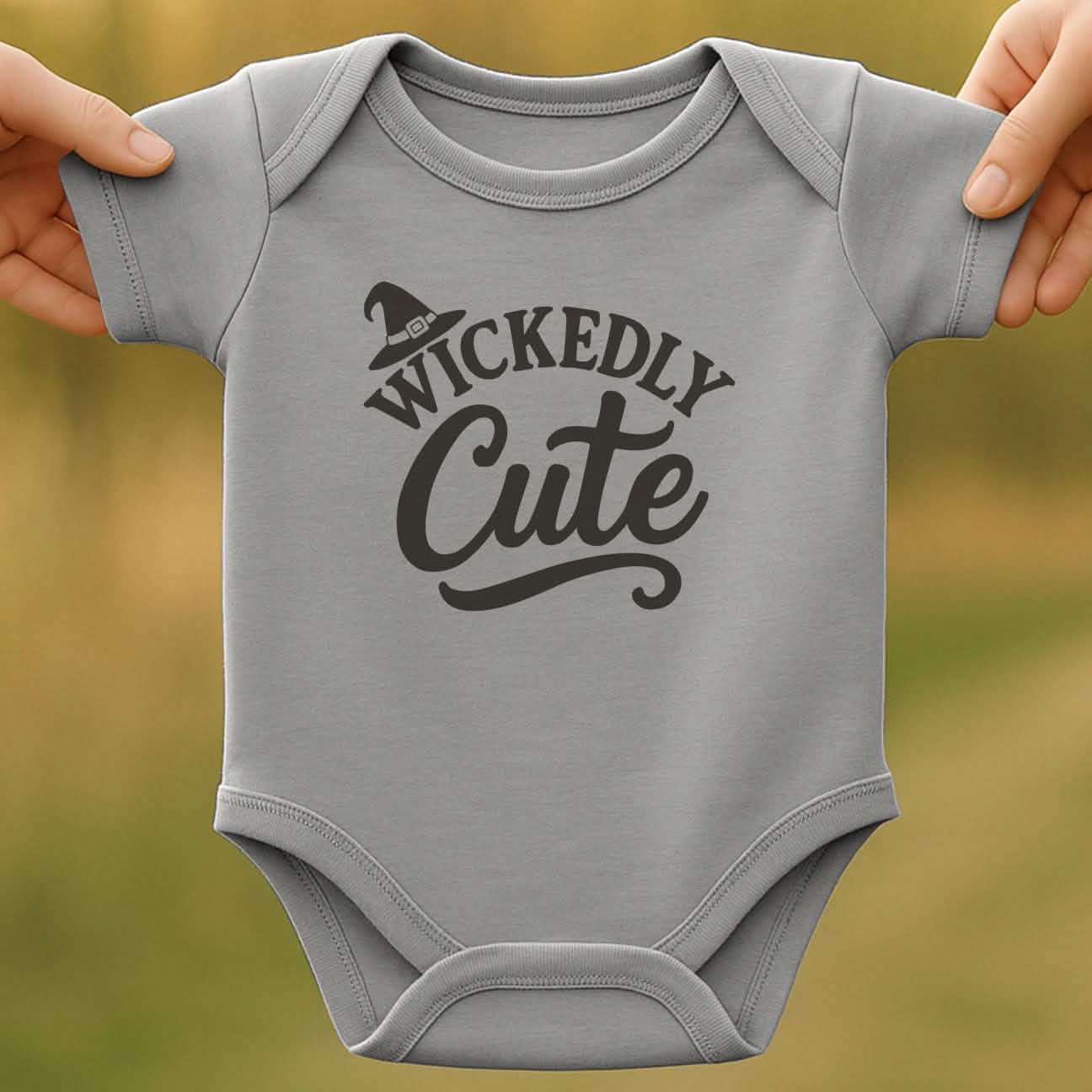 Wickedly Cute Baby Halloween Bodysuit
