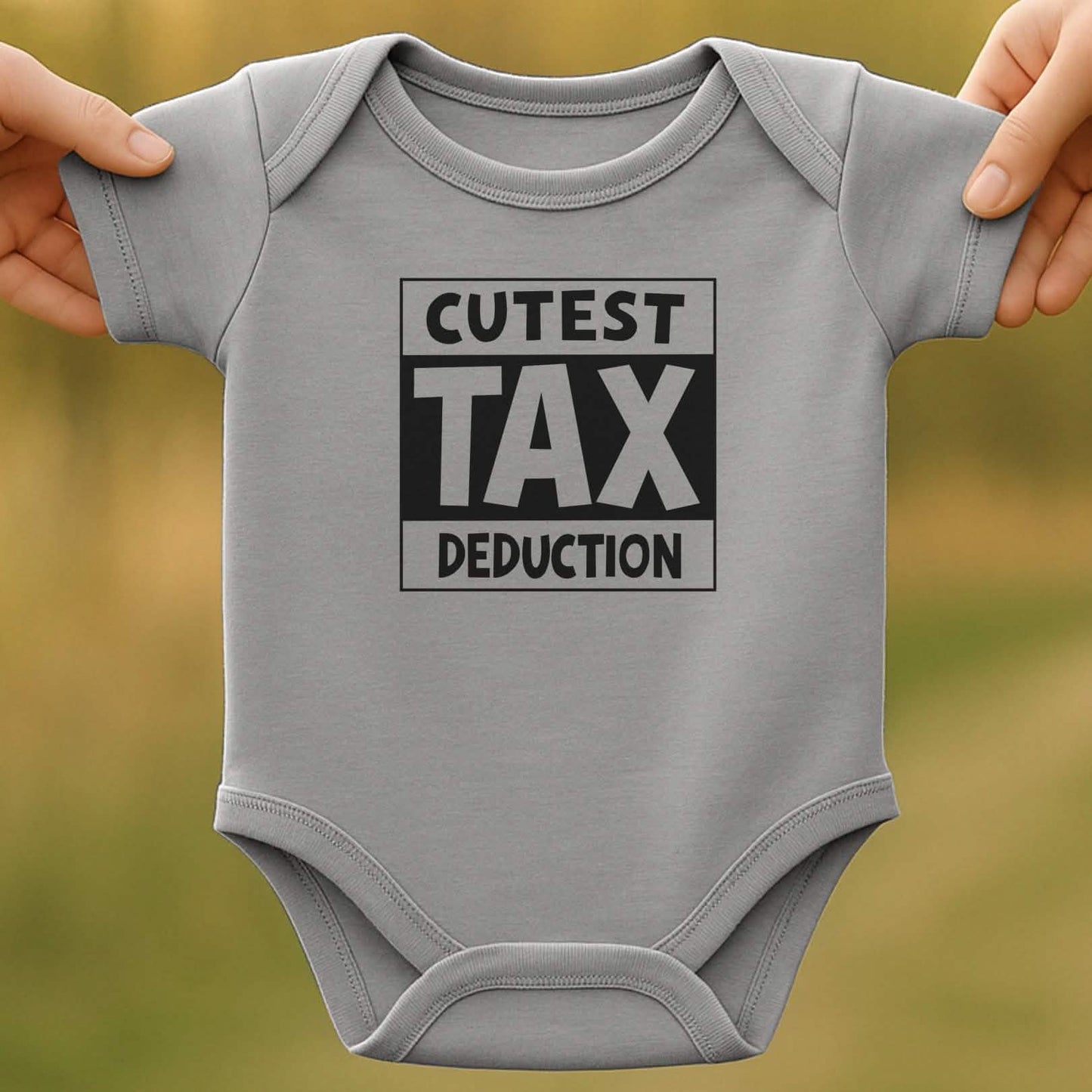 Tax Deduction Baby Bodysuit