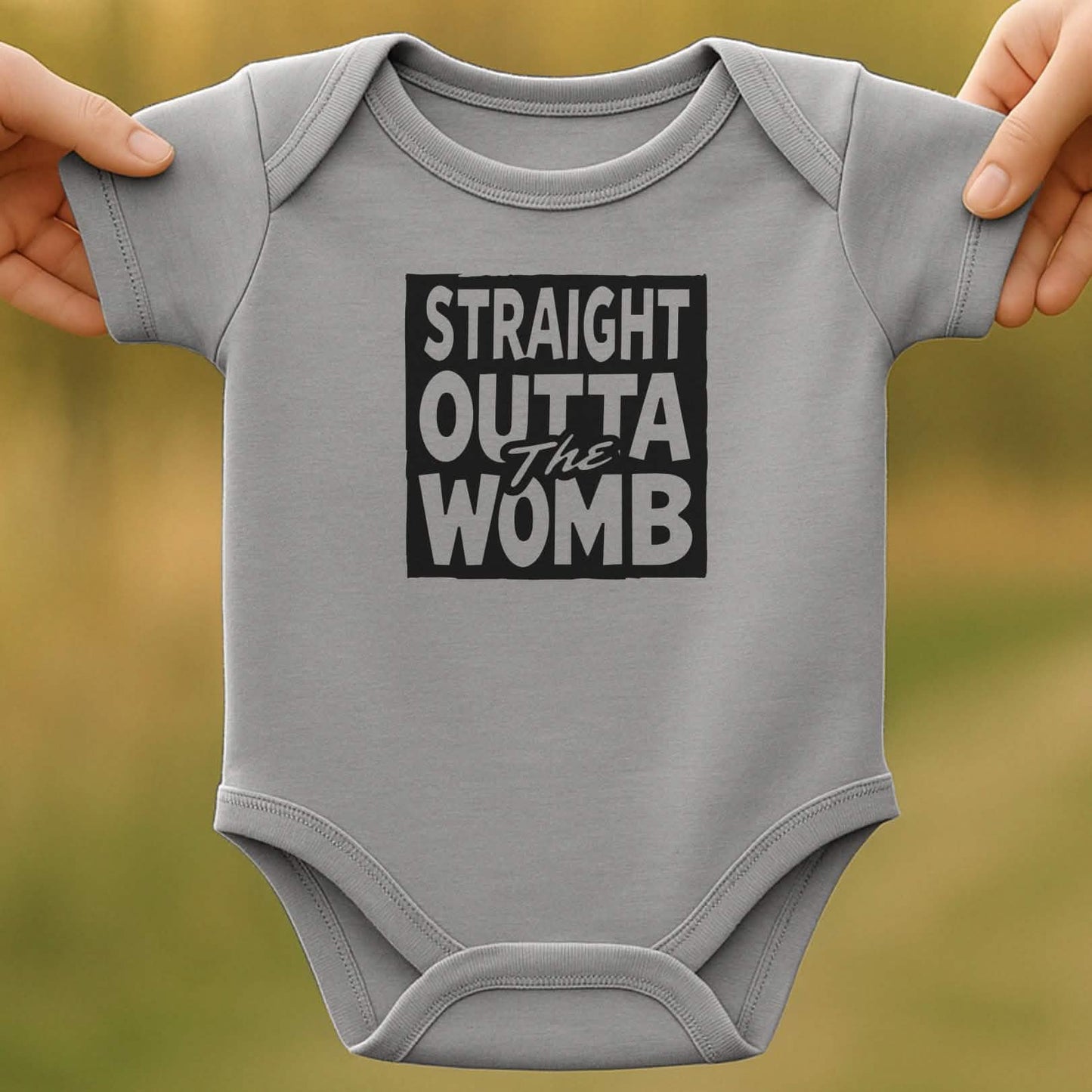 Outta Womb Baby Bodysuit