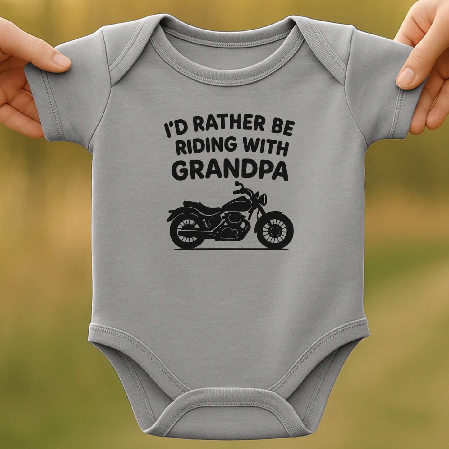 Riding Buddy Baby Bodysuit