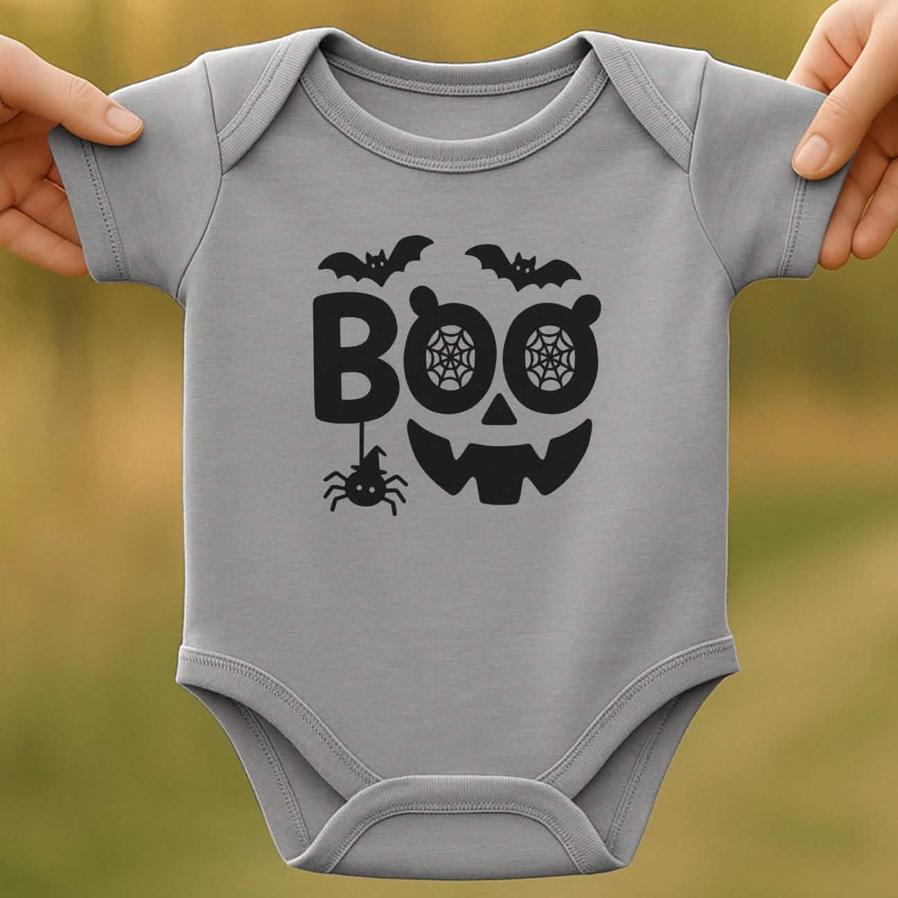 Spooky Boo Baby Halloween Bodysuit
