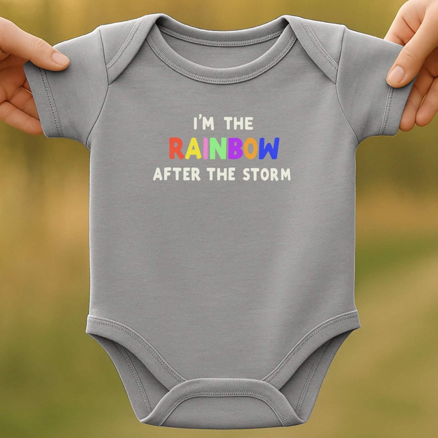 Rainbow Baby Bodysuit