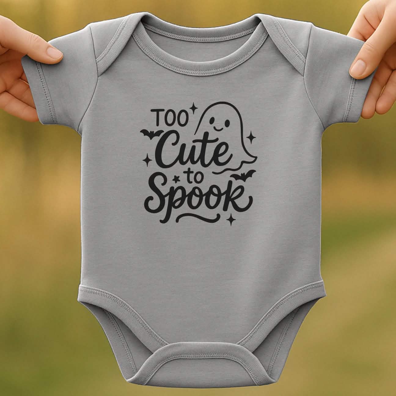 Too Cute Baby Halloween Bodysuit
