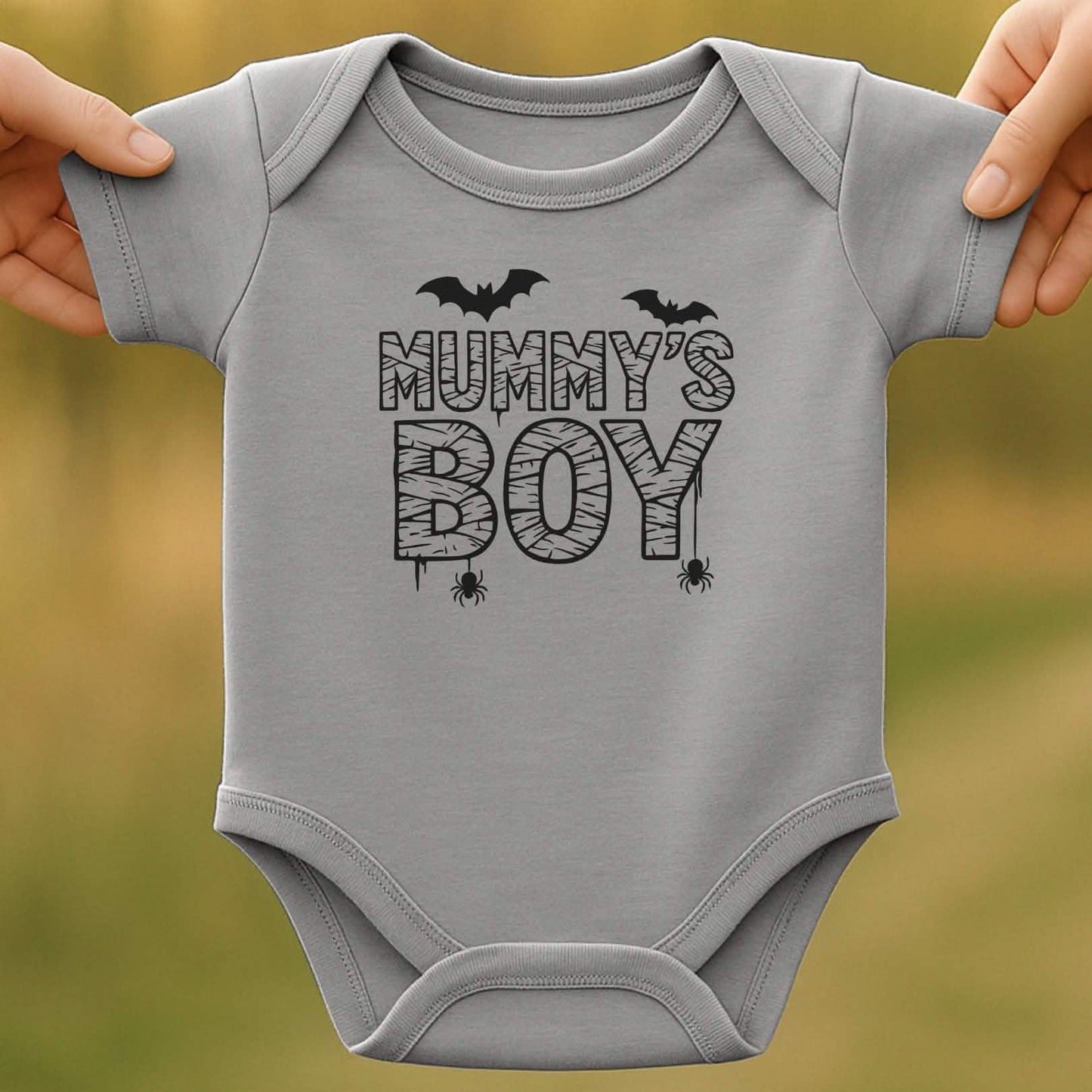 Mummy's Boy Baby Halloween Bodysuit