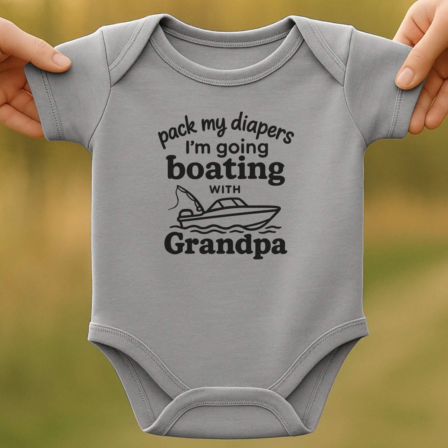 Boating Buddy Baby Bodysuit