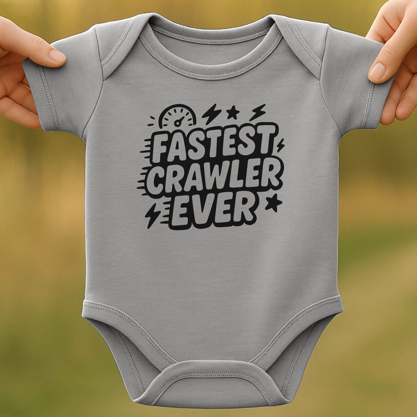 Fastest Crawler Baby Bodysuit