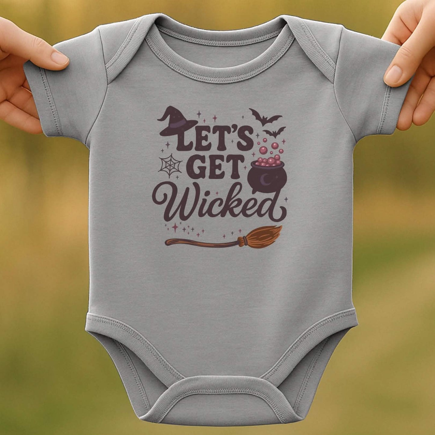 Get Wicked Baby Halloween Bodysuit