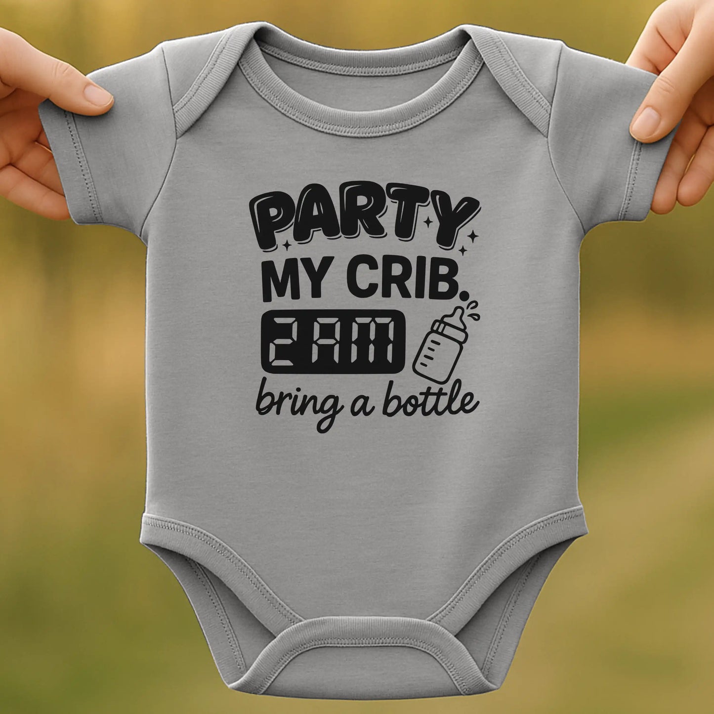 Party 2AM Baby Bodysuit