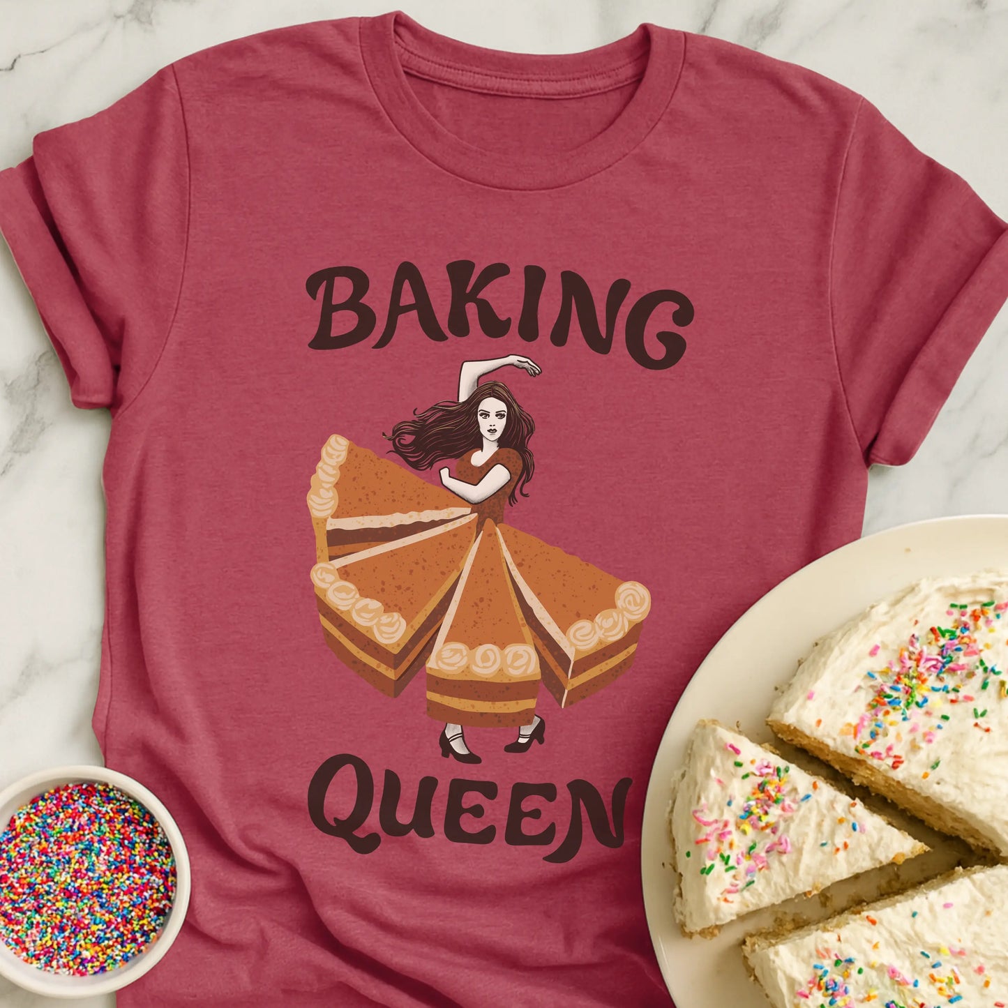 Dancing Baking Queen T-Shirt