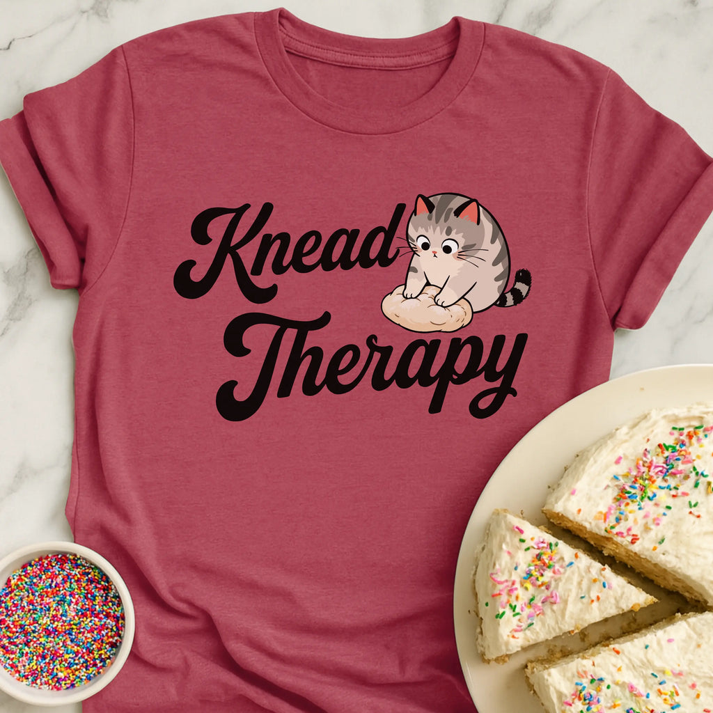 Cat Knead Therapy T-Shirt