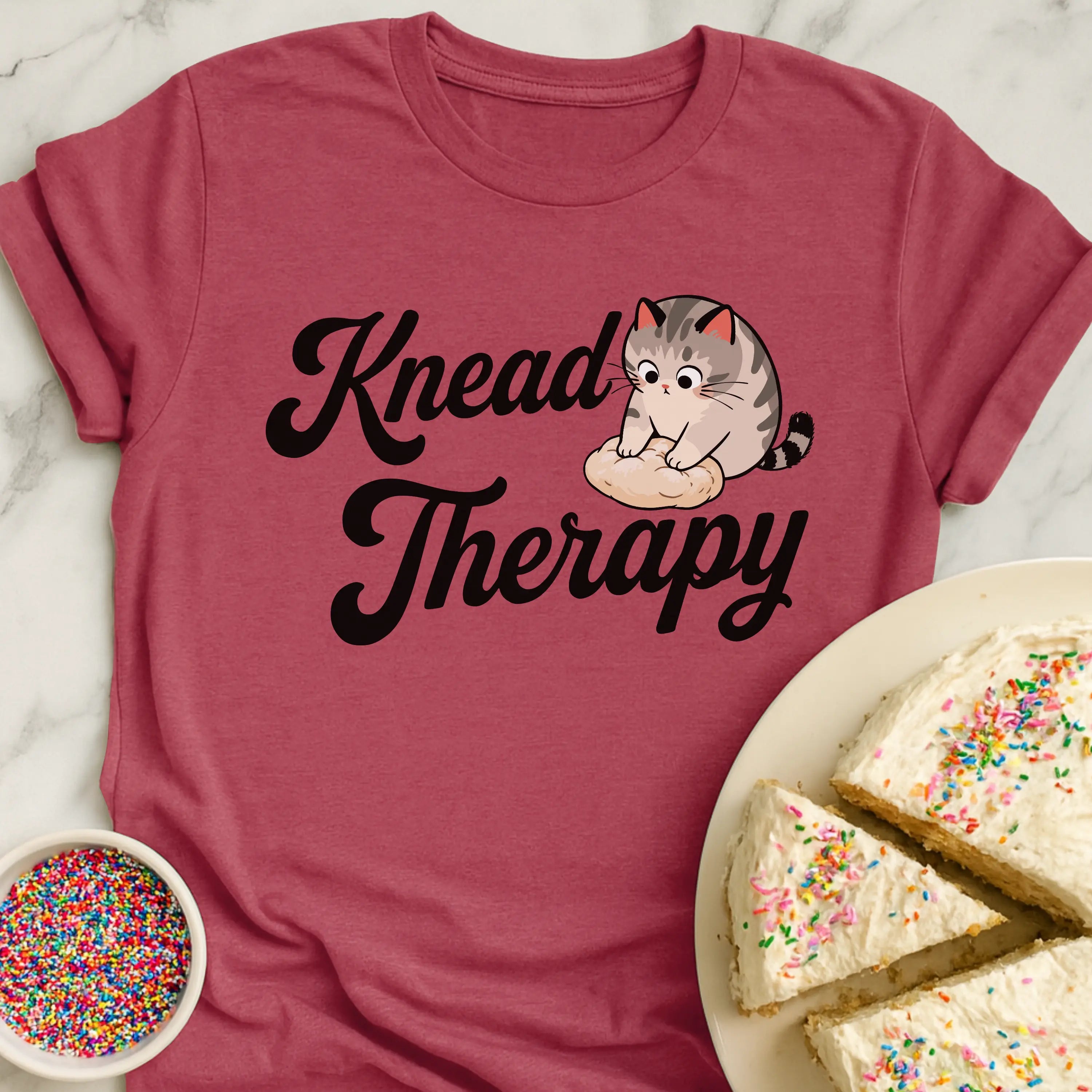 Cat Knead Therapy T-Shirt