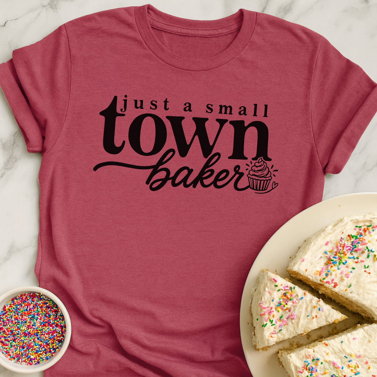 Small Town Baker T-Shirt