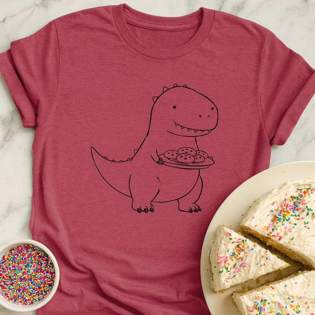 Simple Cookie T-Rex T-Shirt