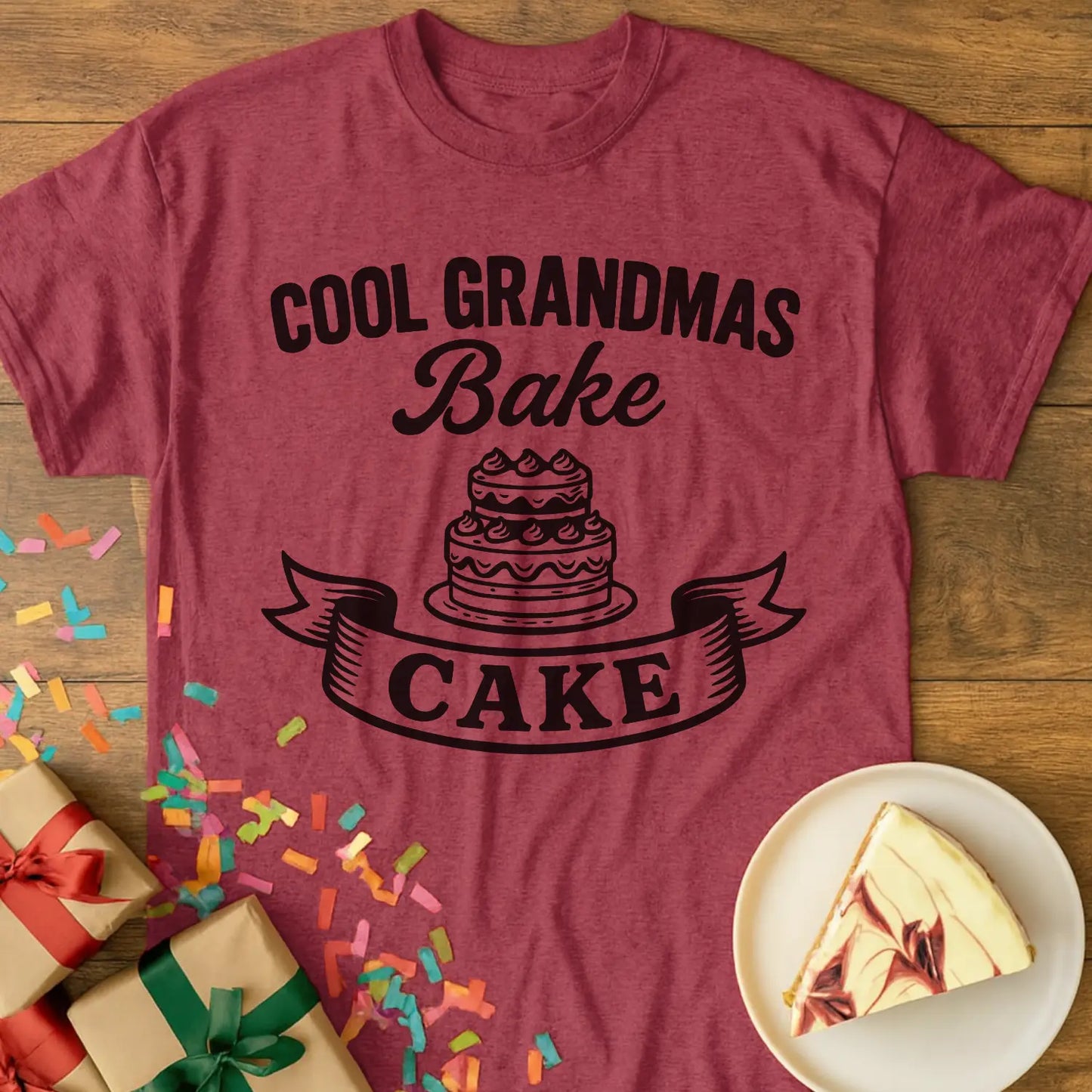 Cool Grandma Baking T-Shirt
