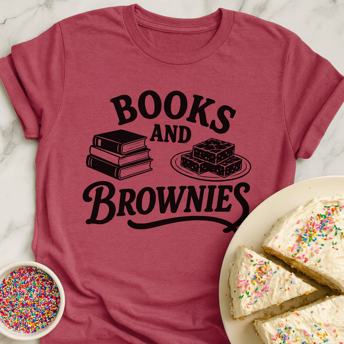 Books And Brownies T-Shirt