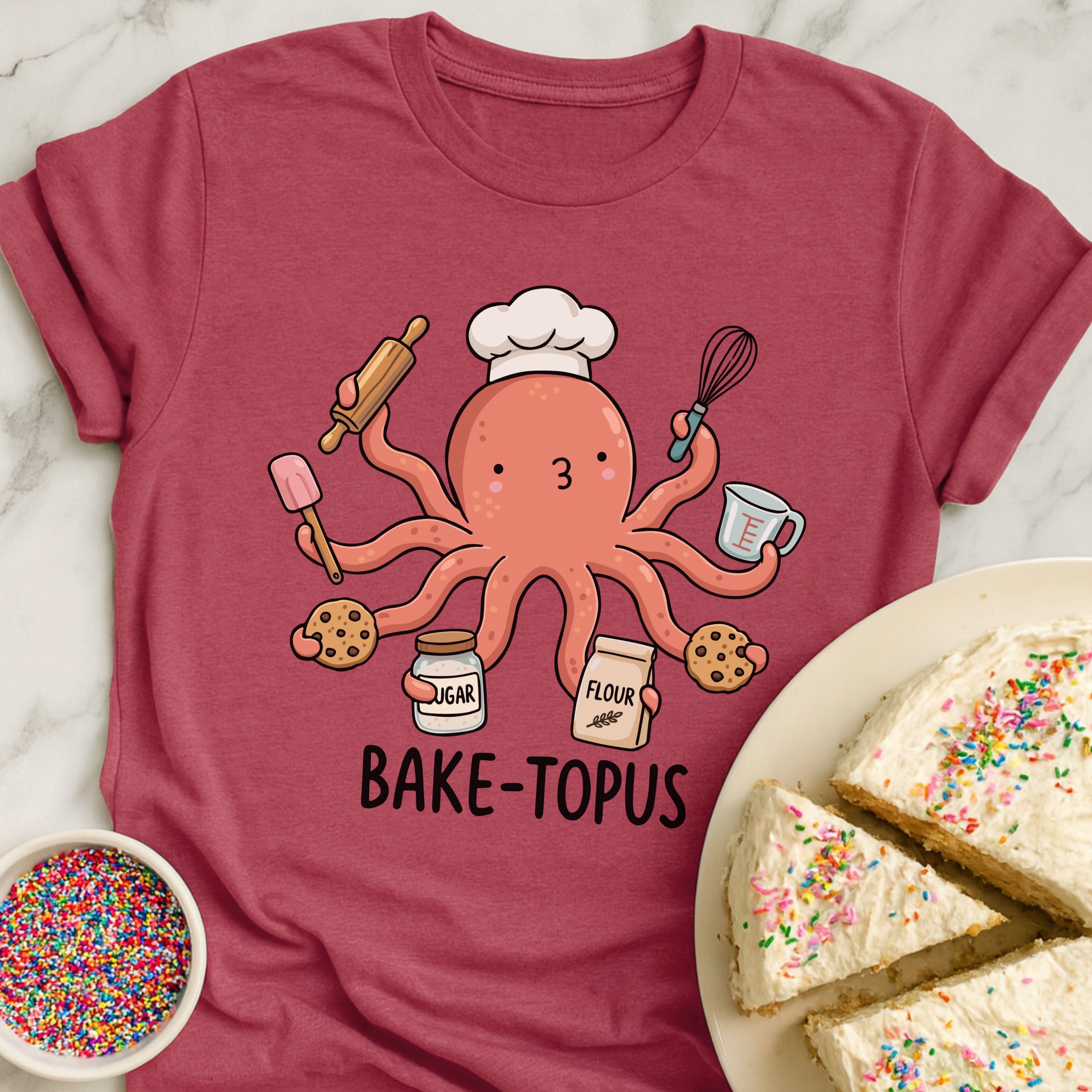 Baking Octopus T-Shirt