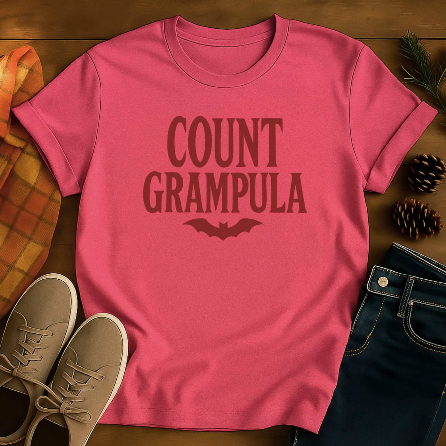Count Grandpa Halloween T-Shirt