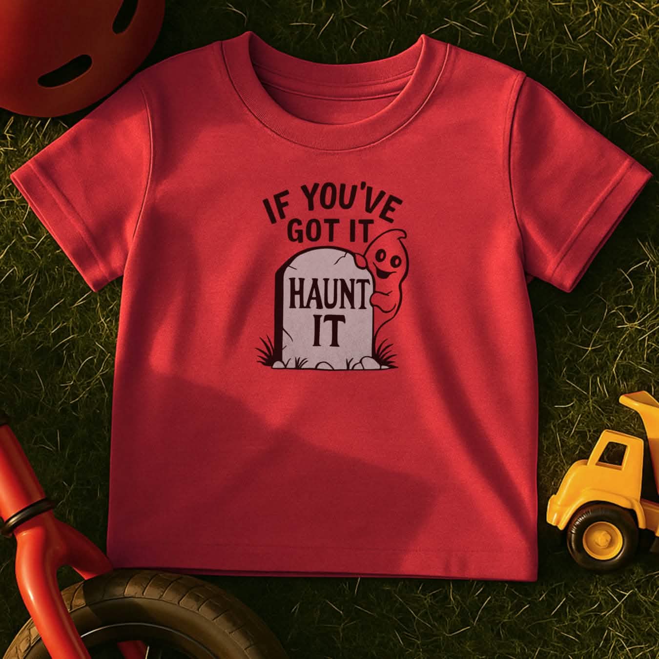 Haunt It Toddler Halloween T-Shirt