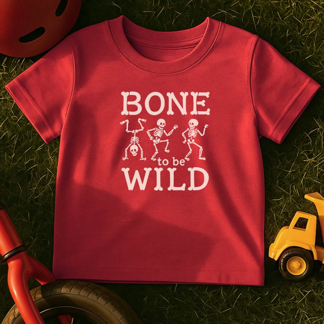 Bone Wild Toddler Halloween T-Shirt