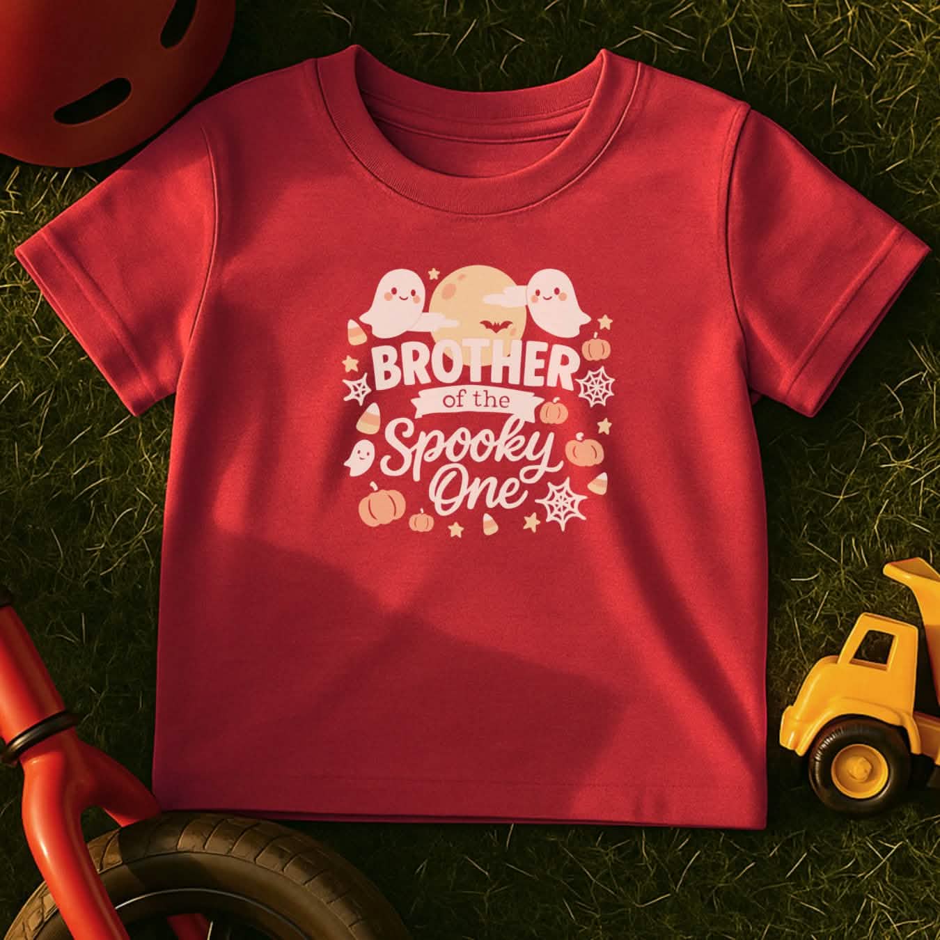 Spooky Brother Toddler Halloween T-Shirt