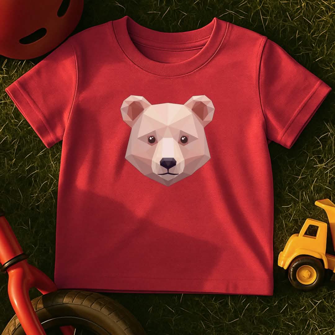 Geometric Bear Toddler T-Shirt