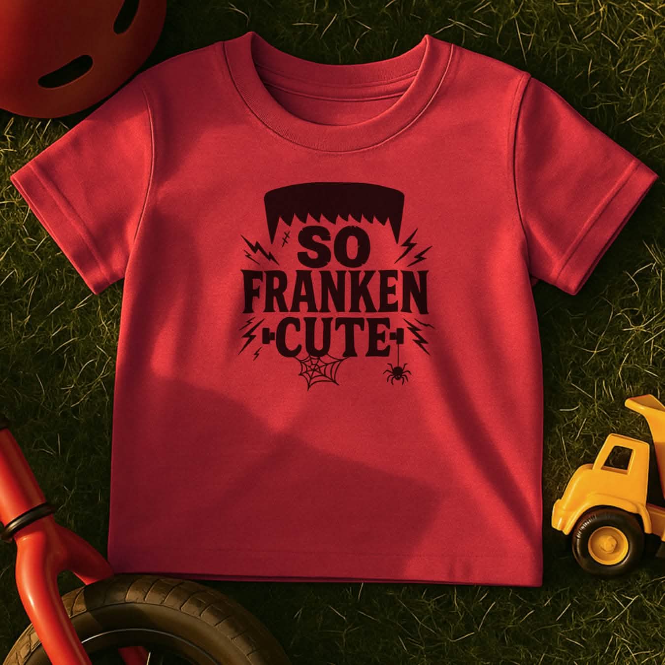 Franken Cute Toddler Halloween T-Shirt