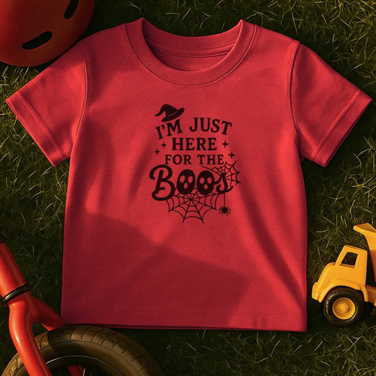 Boo Vibes Toddler Halloween T-Shirt