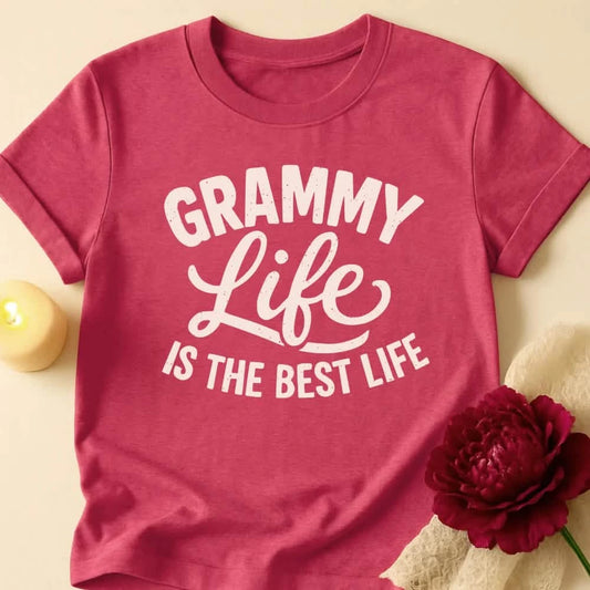 Best Vibes Grandma T-Shirt