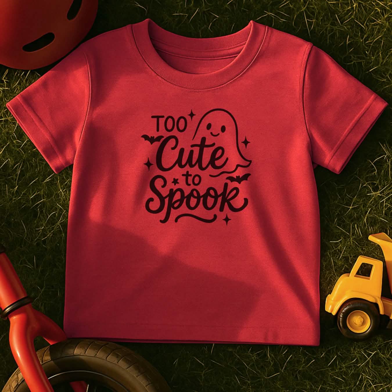 Too Cute Toddler Halloween T-Shirt