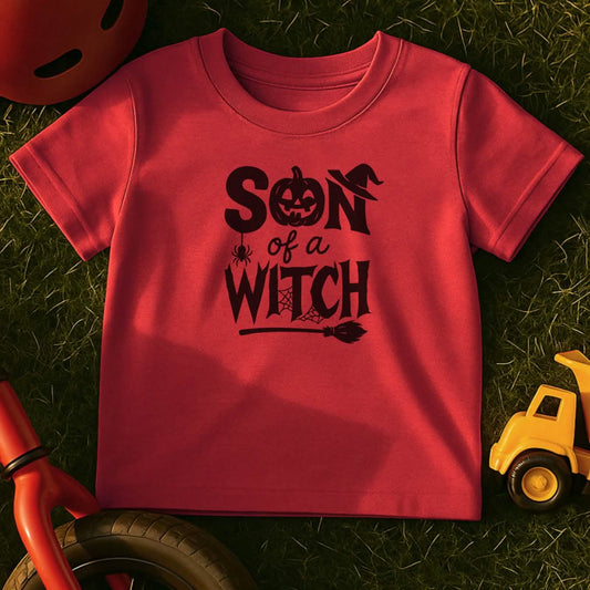Witches Son Toddler Halloween T-Shirt