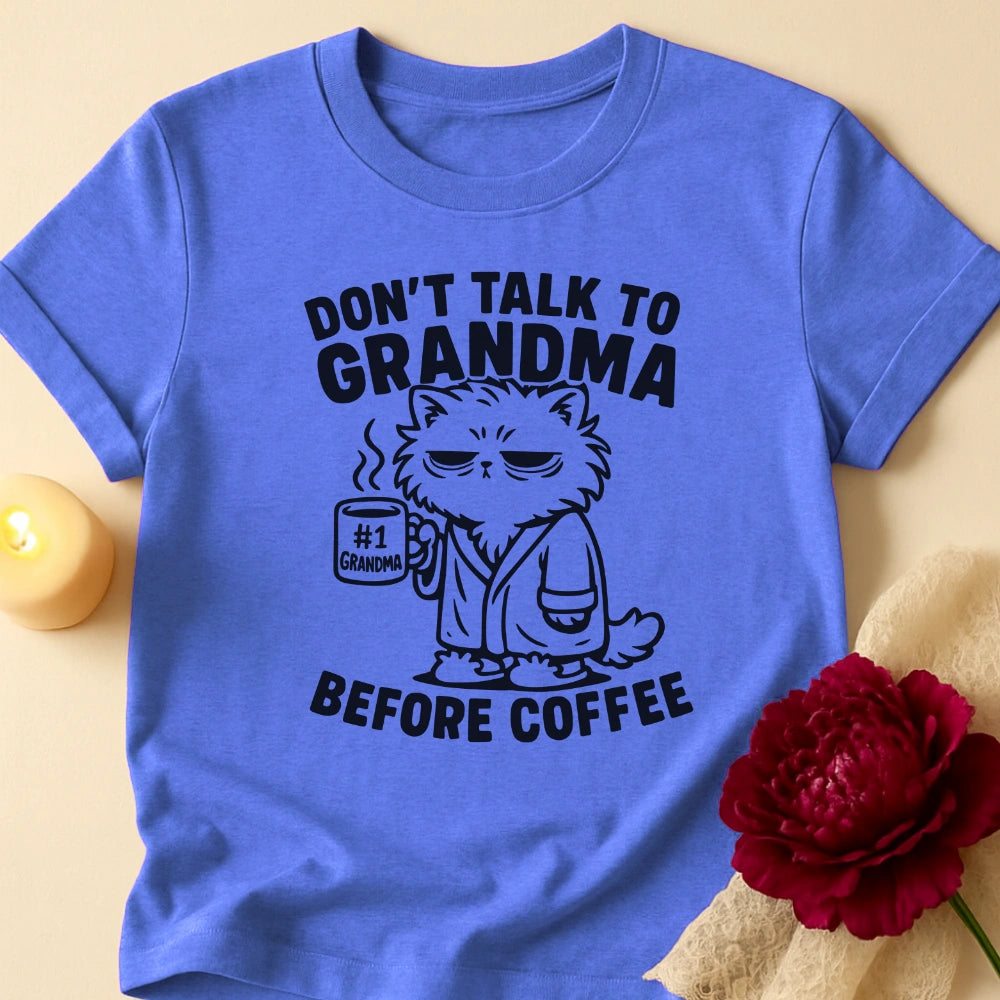 Coffee Start Grandma T-Shirt