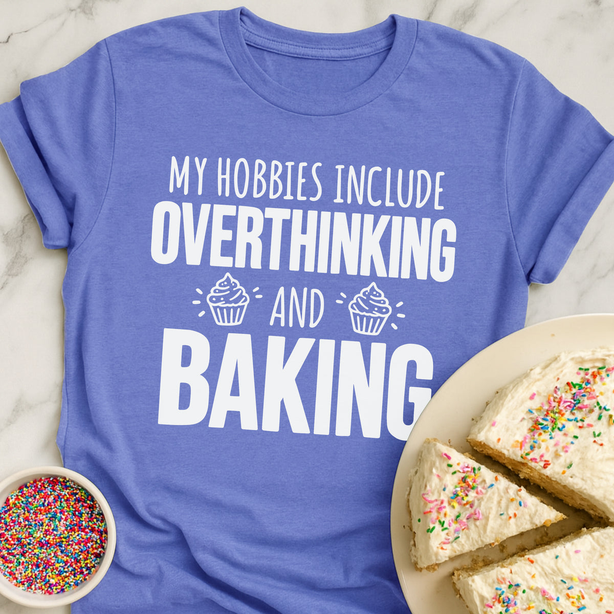 Overthinking And Baking T-Shirt