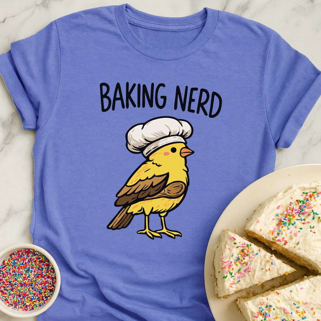 Baking Bird Nerd T-Shirt