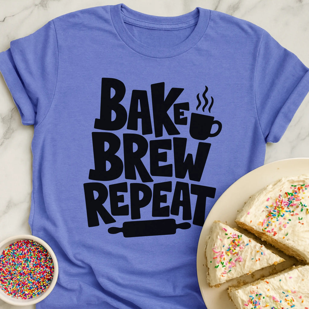 Bake Brew Repeat T-Shirt