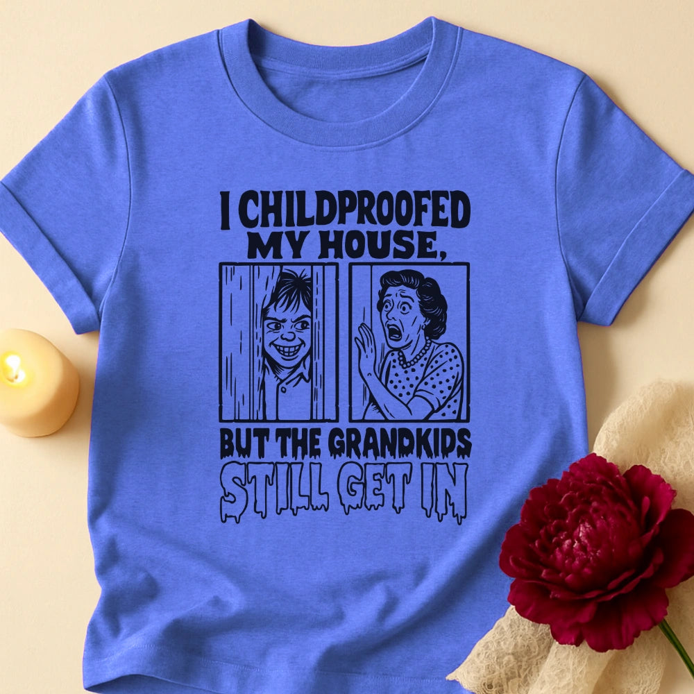 Unstoppable Grandkids Grandma T-Shirt