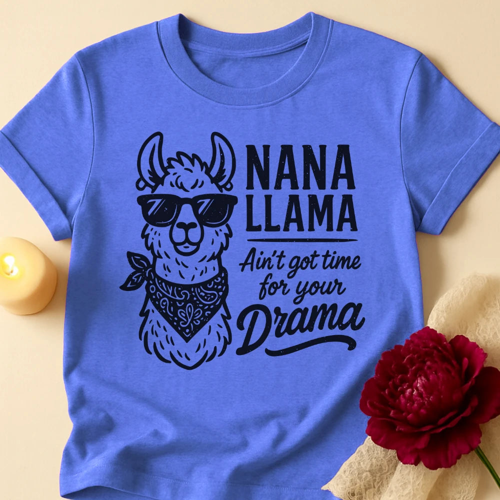 Nana Llama Grandma T-Shirt