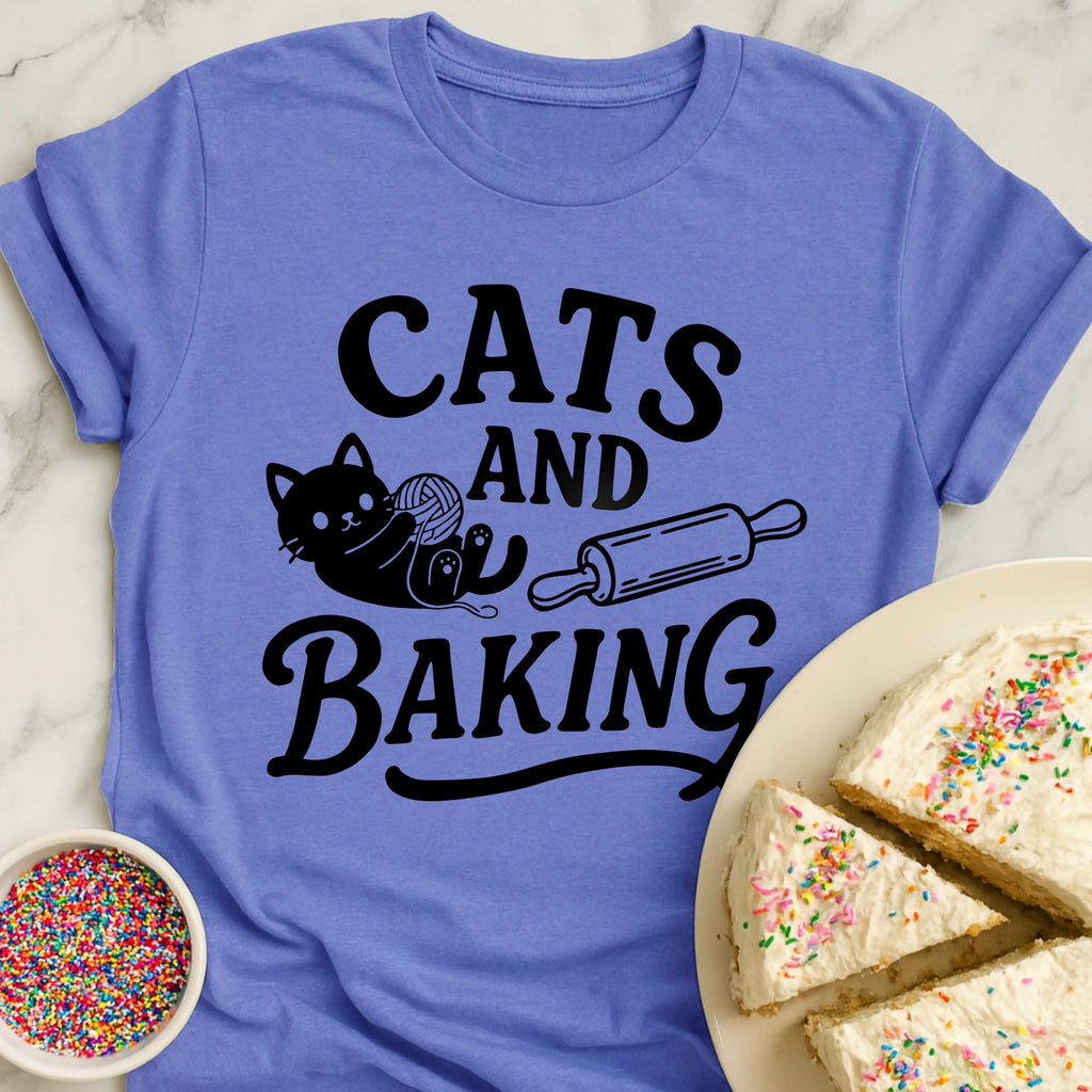 Cats And Baking T-Shirt