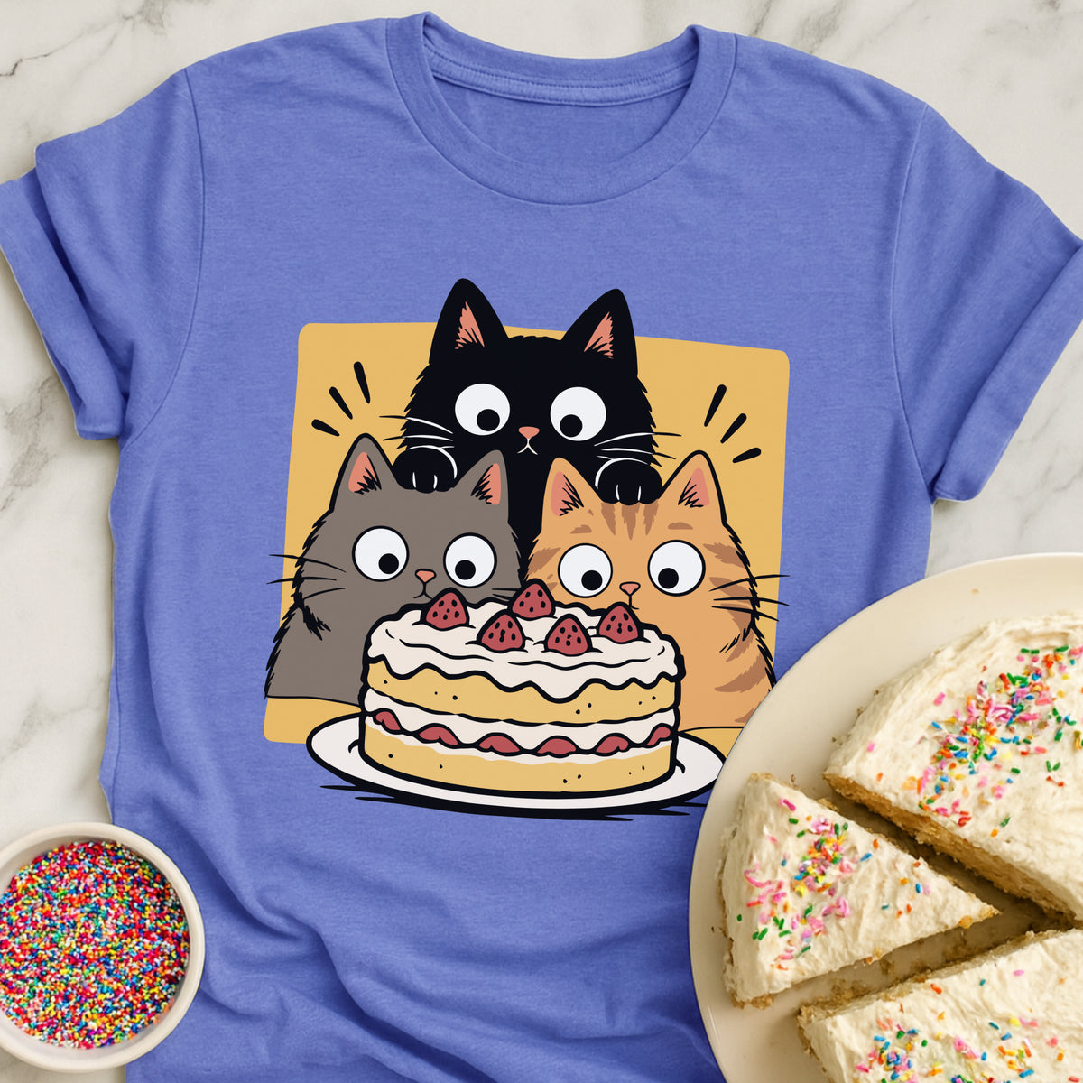 Cats VS Cake T-Shirt